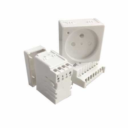 Parti stampate in plastica per guscio elettronico ABS