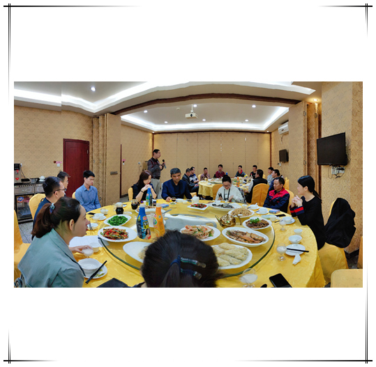 Il team GV si riunisce per la cena annuale del 2018
